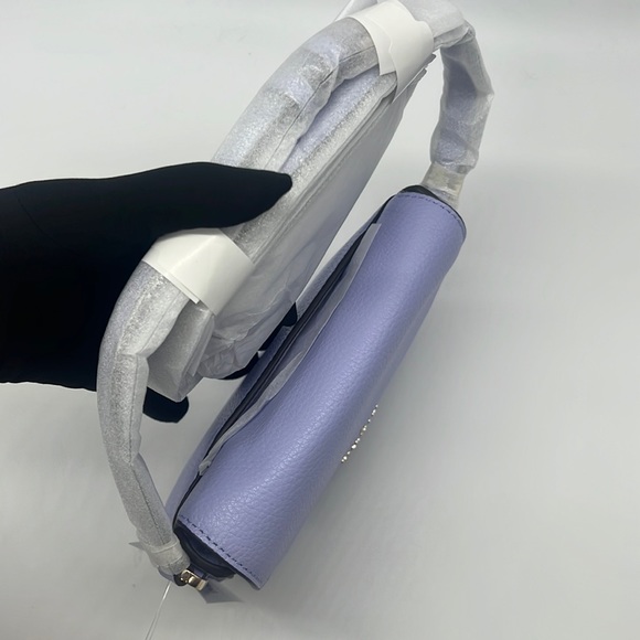 Kate Spade Leila Mini Flap Crossbody Viola Flower - Picture 6 of 14